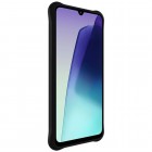 Xiaomi Redmi 14C, 14R, A4, Poco C75 4G, Poco M7 5G "Imak" pastiprinātas aizsardzības cieta silikona matēta (TPU) melns vāciņš