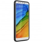 Xiaomi Redmi 5 Plus „Carbon“ cieta silikona (TPU) melns apvalks