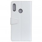 Xiaomi Redmi 6 Pro (Mi A2 Lite) atvēramais ādas balts maciņš, grāmata (maks)