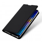 Xiaomi Redmi 7 „Dux Ducis“ Skin sērijas melns ādas atvērams maciņš