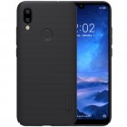Xiaomi Redmi 7 Nillkin Frosted Shield melns plastmasas apvalks
