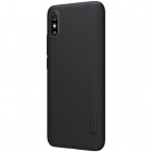 Xiaomi Redmi 9A "Nillkin" Frosted Shield melns vāciņš, apvalks