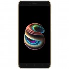 Xiaomi Mi A1 un Mi 5X Nillkin Frosted Shield zelta plastmasas apvalks + ekrāna aizsargplēve
