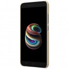 Xiaomi Mi A1 un Mi 5X Nillkin Frosted Shield zelta plastmasas apvalks + ekrāna aizsargplēve