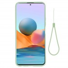 Xiaomi Redmi Note 10 Pro Shell cieta silikona (TPU) zaļš apvalks