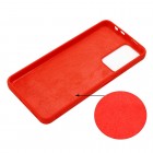 Xiaomi Redmi Note 11 Pro+ „Shell“ cieta silikona (TPU) sarkans apvalks