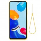 Xiaomi Redmi Note 11 Pro „Shell“ cieta silikona (TPU) dzeltens apvalks