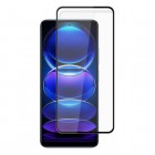 Xiaomi Redmi Note 12 (Poco X5 5G) „Mocolo“ 2.5D Tempered Glass melns ekrāna aizsargstikls