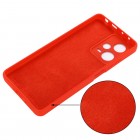 Xiaomi Redmi Note 12 Pro+ 5G „Shell“ cieta silikona (TPU) sarkans apvalks