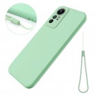 Xiaomi Redmi Note 12S Shell cieta silikona (TPU) apvalks - zaļš