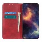 Xiaomi Redmi Note 13 5G „Split“ sērijas sarkans atvērams maciņš, maks