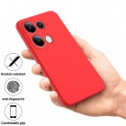 Xiaomi Redmi Note 13 Pro 4G ( Poco M6 Pro) "Shell" cieta silikona (TPU) apvalks - sarkans