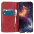 Xiaomi Redmi Note 14 5G "Split" sērijas sarkans atvērams maciņš, maks