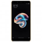 Xiaomi Redmi Note 5 2018 (Redmi Note 5 Pro) Nillkin Frosted Shield zelta plastmasas apvalks + ekrāna aizsargplēve