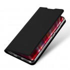 Xiaomi Redmi Note 8 Pro „Dux Ducis“ Skin sērijas melns atvērams maciņš, maks