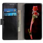 Xiaomi Redmi Note 8T atvēramais ādas melns maciņš, grāmata (maks)