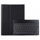 Xiaomi Redmi Pad SE 11" ādas atvēramais melns futrālis ar bluetooth tastatūra