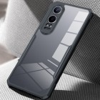 OnePlus Nord CE4 Lite 5G "XUNDD" dzidrs apmales melnā krāsā cieta silikona (TPU) akrils apvalks