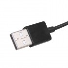 YellowKnife USB melns vads piemērots iPhone 4, 4S, iPad, iPad mini, iPod (MFi sertifikāts) 