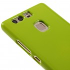 Huawei P9 Mercury zaļš cieta silikona (TPU) apvalks