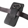 "Longsheng" Carabiner universālais vertikālais jostas ieliktņa - melna (XL izmērs)