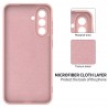 Samsung Galaxy A36 "Shell" cieta silikona (TPU) apvalks - rozs