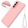 Samsung Galaxy A36 "Shell" cieta silikona (TPU) apvalks - rozs