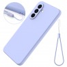 Samsung Galaxy A56 "Shell" cieta silikona (TPU) apvalks - violets
