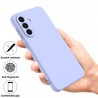 Samsung Galaxy A56 "Shell" cieta silikona (TPU) apvalks - violets