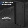 Samsung Galaxy S24 "Dechen" Ring Kickstand cieta silikona (TPU) apvalks - melns