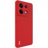 Redmi Note 13 Pro 5G (Poco X6 5G) „Imak“ cieta silikona (TPU) sarkans apvalks